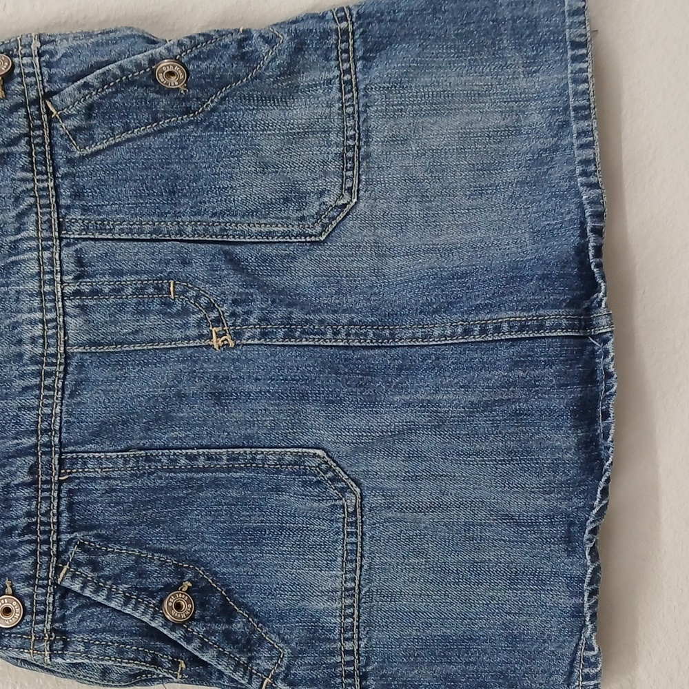 OshKosh B’Gosh Stretch Denim Jumper Skirt Size 6 - Picture 3 of 5